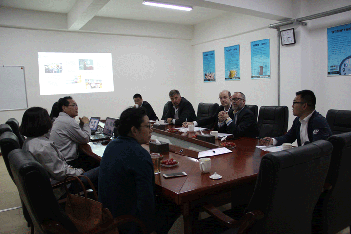 澳洲經貿代表團來金正考察工業水處理技術