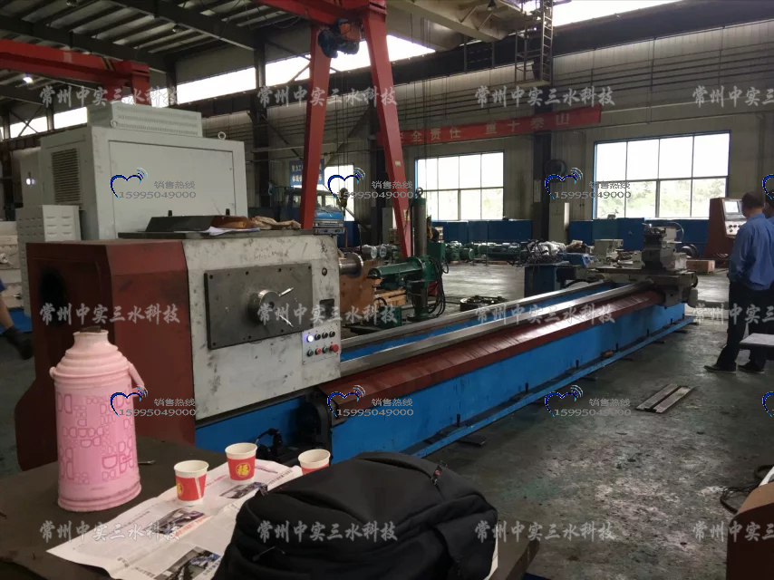 6米高精度數控機床生產中